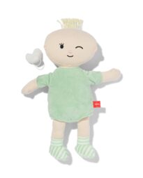 HEMA HEMA Knuffel Babypop Groen