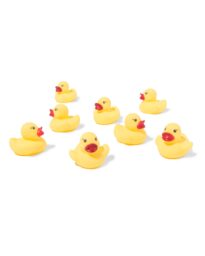 HEMA HEMA Badeendjes Geel - 8 Stuks