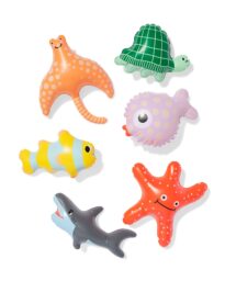 HEMA Opblaasfiguren ±30cm - 6 Stuks