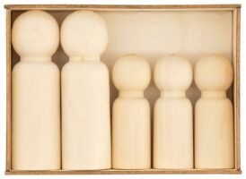 HEMA Poppetjes Hout