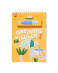 HEMA HEMA Waterkleurboek A5 Dino