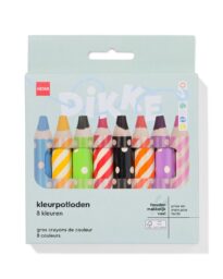 Dikke Potloden - 8 Stuks