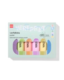 HEMA Verfsticks Pastel - 6 Stuks
