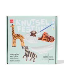 HEMA Gips Magneetset Wilde Dieren 6-delig