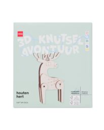 HEMA Bouwplaat Houten Hert