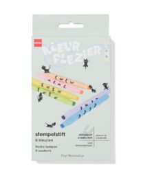 177 Takkie En Siepie Stempelstift - 6 Stuks