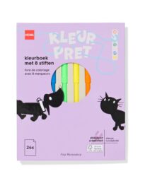 177 Takkie En Siepie Kleurboek Met 8 Stiften