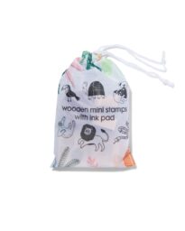 HEMA Houten Mini Stempels Dieren Met Stempelkussen