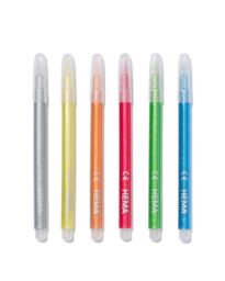 HEMA HEMA Glitterstiften - 6 Stuks