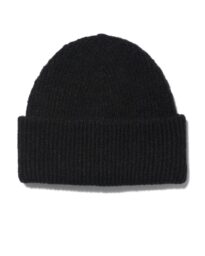 HEMA Damesmuts Met Wol Rib Zwart