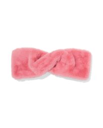 051 Kinderhoofdband Nepbont Roze