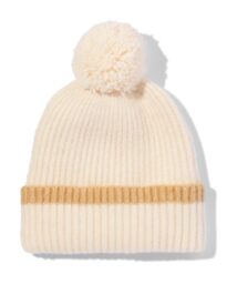 HEMA Kindermuts Met Wol Beige (beige)