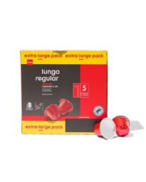 Koffiecups Lungo Regular - 50 Stuks
