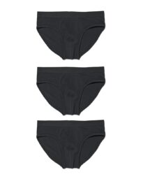 HEMA Herenslips - 3 Stuks Zwart (zwart)