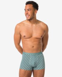 Korte Herenboxers Blokken - 3 Stuks