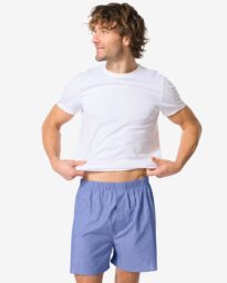 Losse Herenboxer Chambray