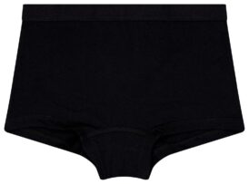 HEMA Kinder Boxers Katoen/stretch - 3 Stuks Zwart (zwart)