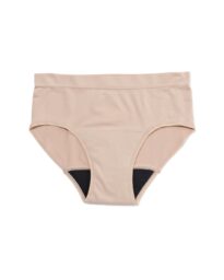 HEMA Naadloze Menstruatiehipster Lichte Absorptie Beige (beige)