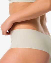 Damesstring Hoge Taille Micro Rib Ultimate Comfort Gebroken