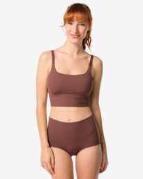 HEMA Dames Tailleslip Ultimate Comfort Donkerbruin (donkerbruin)