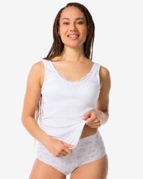 HEMA Dameshemden Met Kant - 2 Stuks