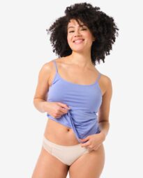 HEMA Dames Brazilian Micro Met Kant Lichtroze (lichtroze)