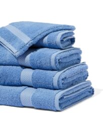 HEMA HEMA Handdoeken - Zware Kwaliteit Felblauw (felblauw)