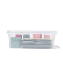 HEMA Opbergbox London Transparant 21L