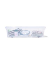 HEMA Opbergbox Paris Transparant 31L