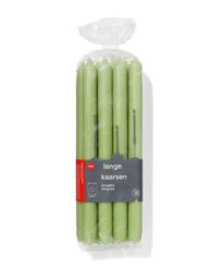 HEMA Lange Huishoudkaarsen Ø2.2x29 - 12 Stuks Mintgroen (mintgroen)