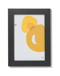 HEMA HEMA Fotolijst 10x15cm Zwart Hout Zwart (zwart)