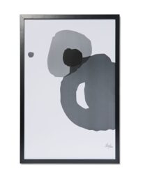 HEMA Fotolijst 40x60cm Zwart Hout Zwart (zwart)
