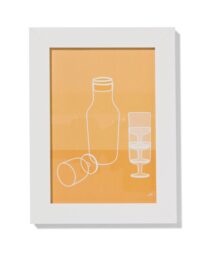 HEMA HEMA Fotolijst 10x15cm Wit Hout Wit (wit)