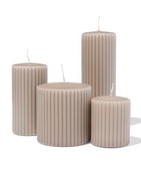 HEMA HEMA Stompkaars Rib Naturel (naturel)