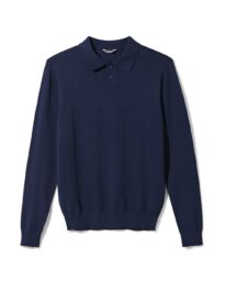 HEMA Herentrui Fijngebreid Donkerblauw (donkerblauw)
