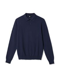 HEMA Herentrui Fijngebreid Donkerblauw (donkerblauw)
