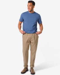 HEMA Herenbroek Linnen Khaki (khaki)