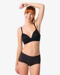 Medium Corrigerende Slip Hoge Taille Met Kant
