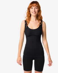 140 Medium Corrigerend Dameshemd Second Skin Zwart (zwart)