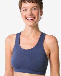 Damessporttop Medium Support Naadloos