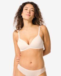 HEMA Voorgevormde Bh Zonder Beugel Recycled Micro Lichtroze (lichtroze)