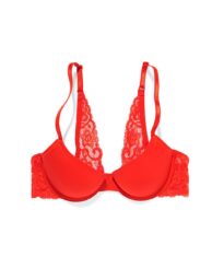 HEMA Voorgevormde Push-up Bh Met Beugel Rood (rood)