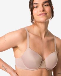 HEMA Voorgevormde Bh Met Beugel Beige (beige)