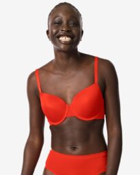 HEMA Voorgevormde Bh Met Beugel Rood (rood)