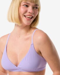Triangel Bralette Micro Lavendel