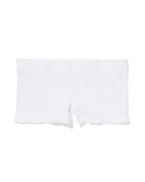 HEMA Damesboxer Naadloos Rib Wit (wit)