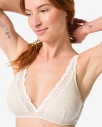 Bralette Katoen Met Kant