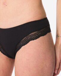 Dames Brazilian Rib Met Kant