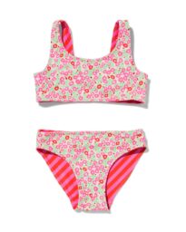 HEMA Kinderbikini Omkeerbaar Roze (roze)