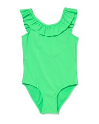 HEMA Kinderbadpak Rib Groen (groen)